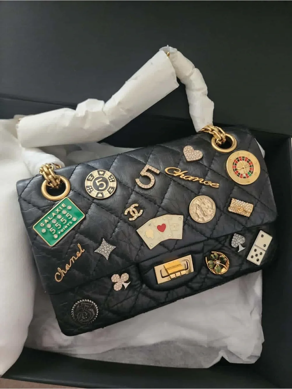 CHANEL Mini Reissue Lucky Charms Casino Bag🎰